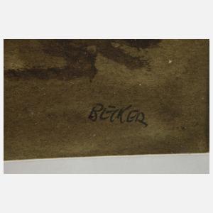 Willy Becker, Paar Erzgebirgsansichten