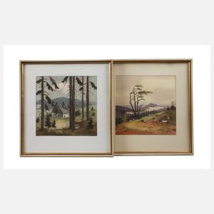 Willy Becker, Paar Erzgebirgsansichten