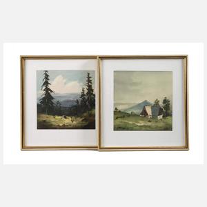 Willy Becker, Paar Erzgebirgsansichten