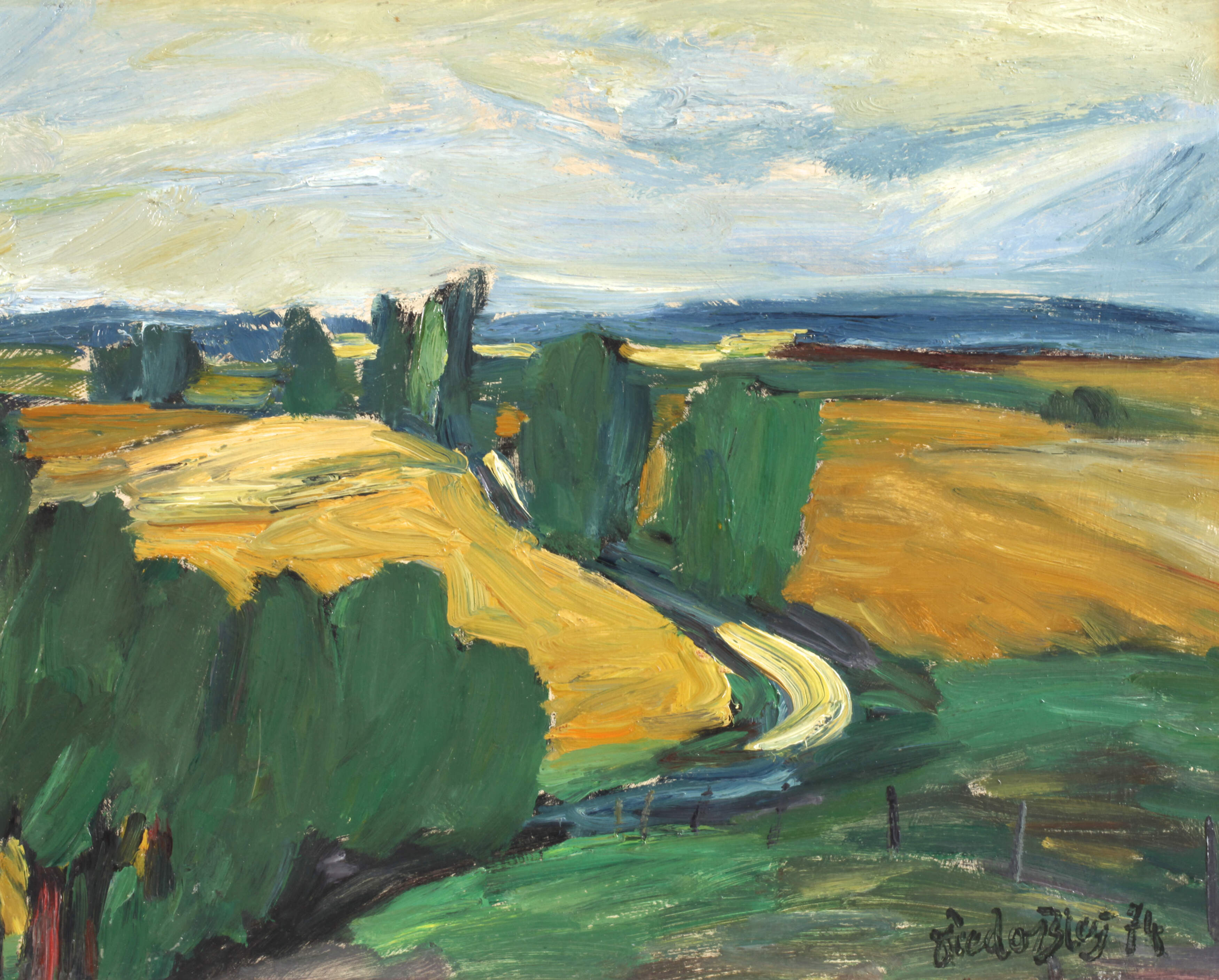 Fredo Bley, Sommer im Vogtland