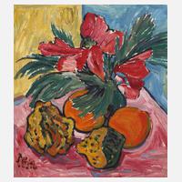 Fredo Bley, Stillleben mit Blumen und Früchten111