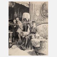 Walther Caspari, Abend im Salon111