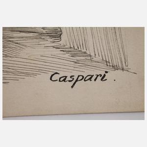 Walther Caspari, Das junge Paar