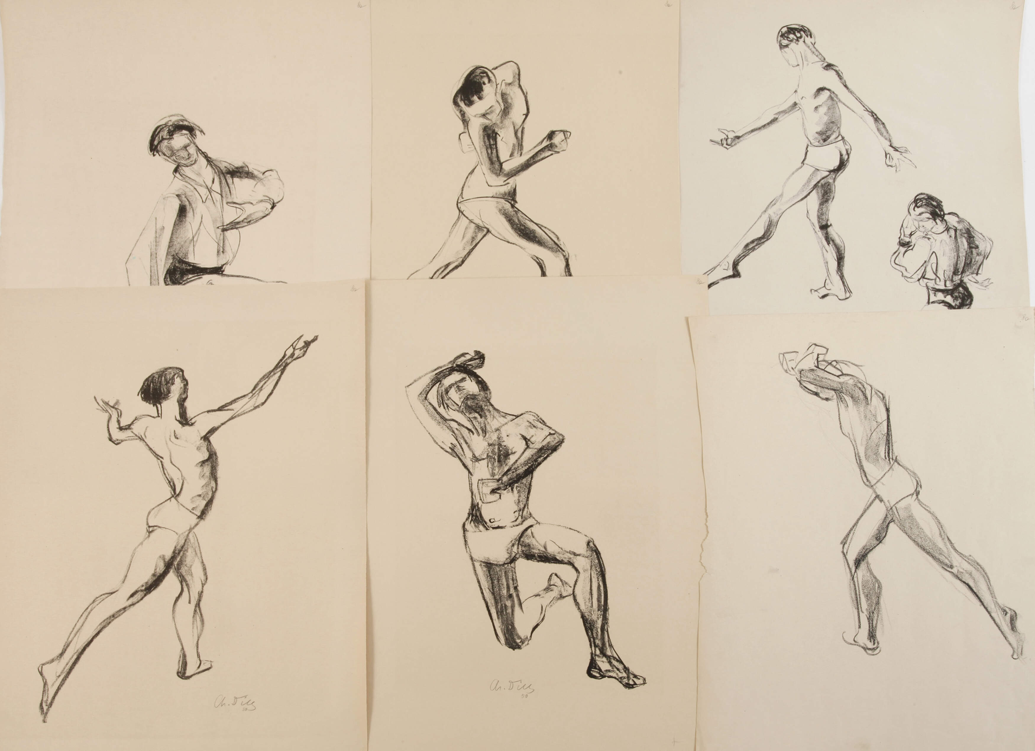 Christa Diez, Konvolut Tanzszenen