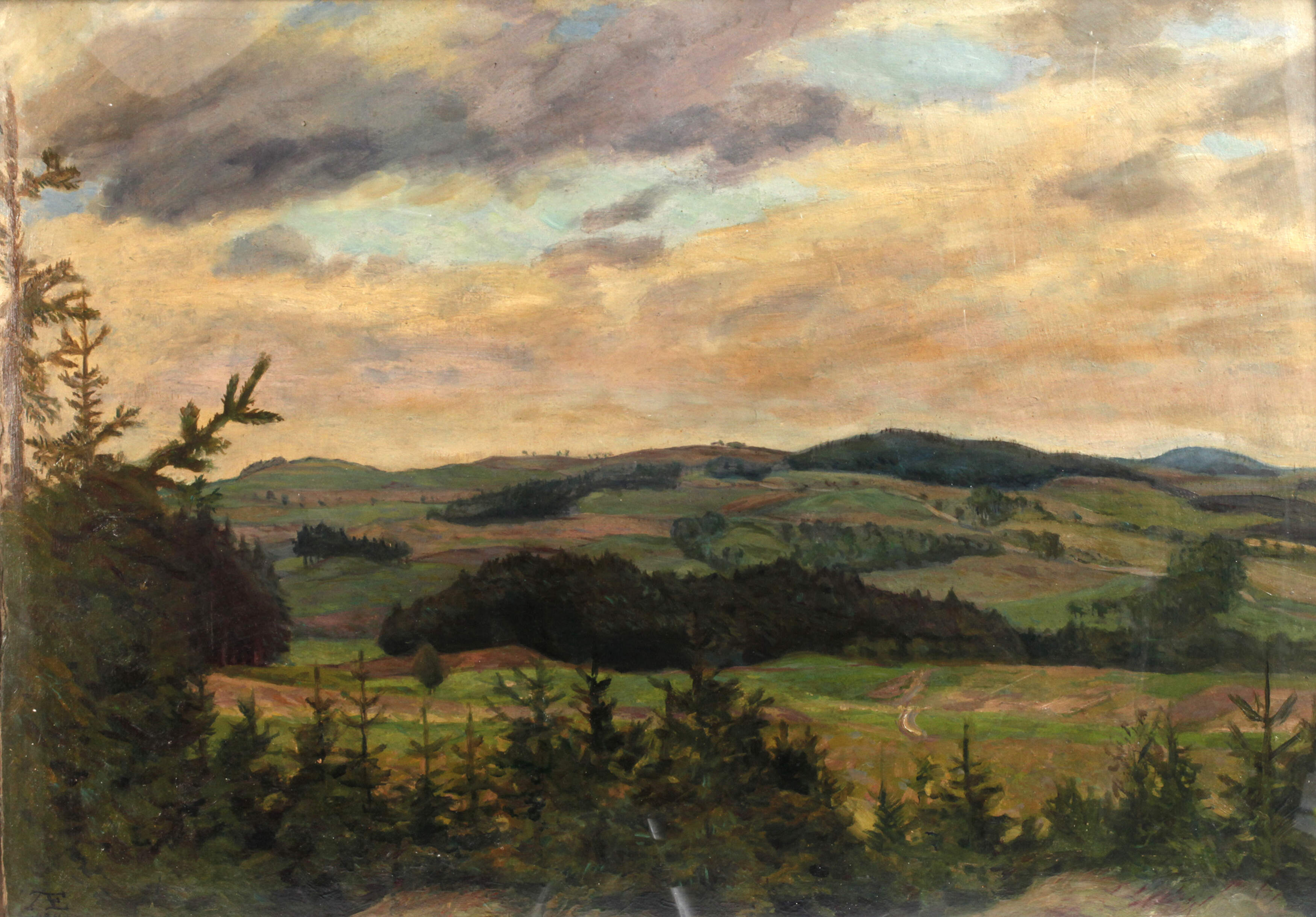 Albin Enders, Frühherbst im Vogtland