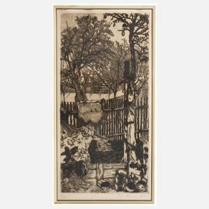 Karl Hanusch, Gartenstück