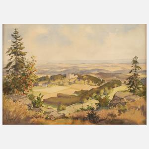 Siegfried Hauffe, Blick zum Burgstein