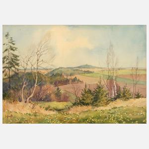 Siegfried Hauffe, Blick zum Kuhberg