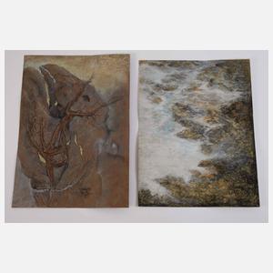 Regine Heinecke, Vier Zeichnungen