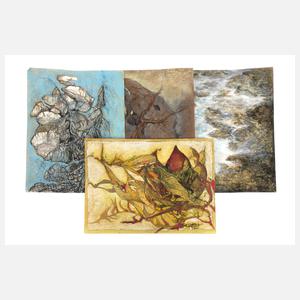 Regine Heinecke, Vier Zeichnungen