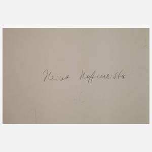 Heinz Hoffmeister, Damenbildnis