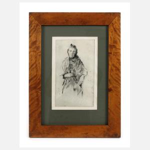 Heinz Hoffmeister, Damenbildnis