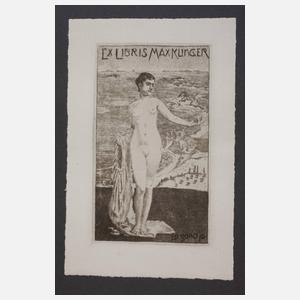 Max Klinger, Paar Exlibris