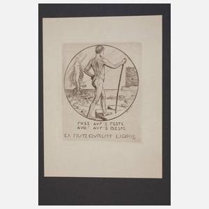 Max Klinger, Paar Exlibris