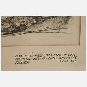 Lothar Rentsch, Blick zum Burgstein