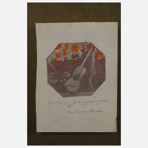 Theodor Schultze-Jasmer, Drei Graphiken