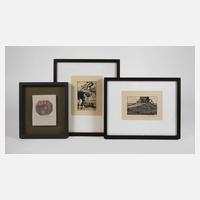 Theodor Schultze-Jasmer, Drei Graphiken111