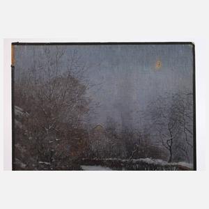 Walther Witting, Winter in Mondsee