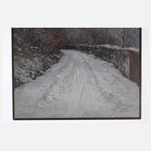 Walther Witting, Winter in Mondsee