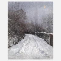 Walther Witting, Winter in Mondsee111