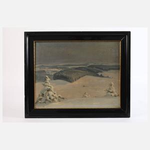 Richard Sachs, attr., Winter im Vogtland