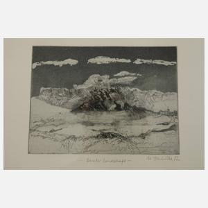 Ulrich Hachulla, Graphikkonvolut mit Landschaften