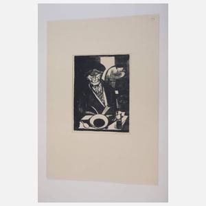 Wilhelm Lachnit, In der Gaststätte