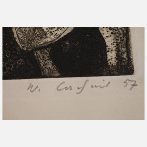 Wilhelm Lachnit, Stillleben mit Kerzen