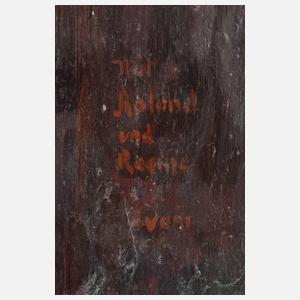 Walther Meinig, Selbstbildnis mit Kindern