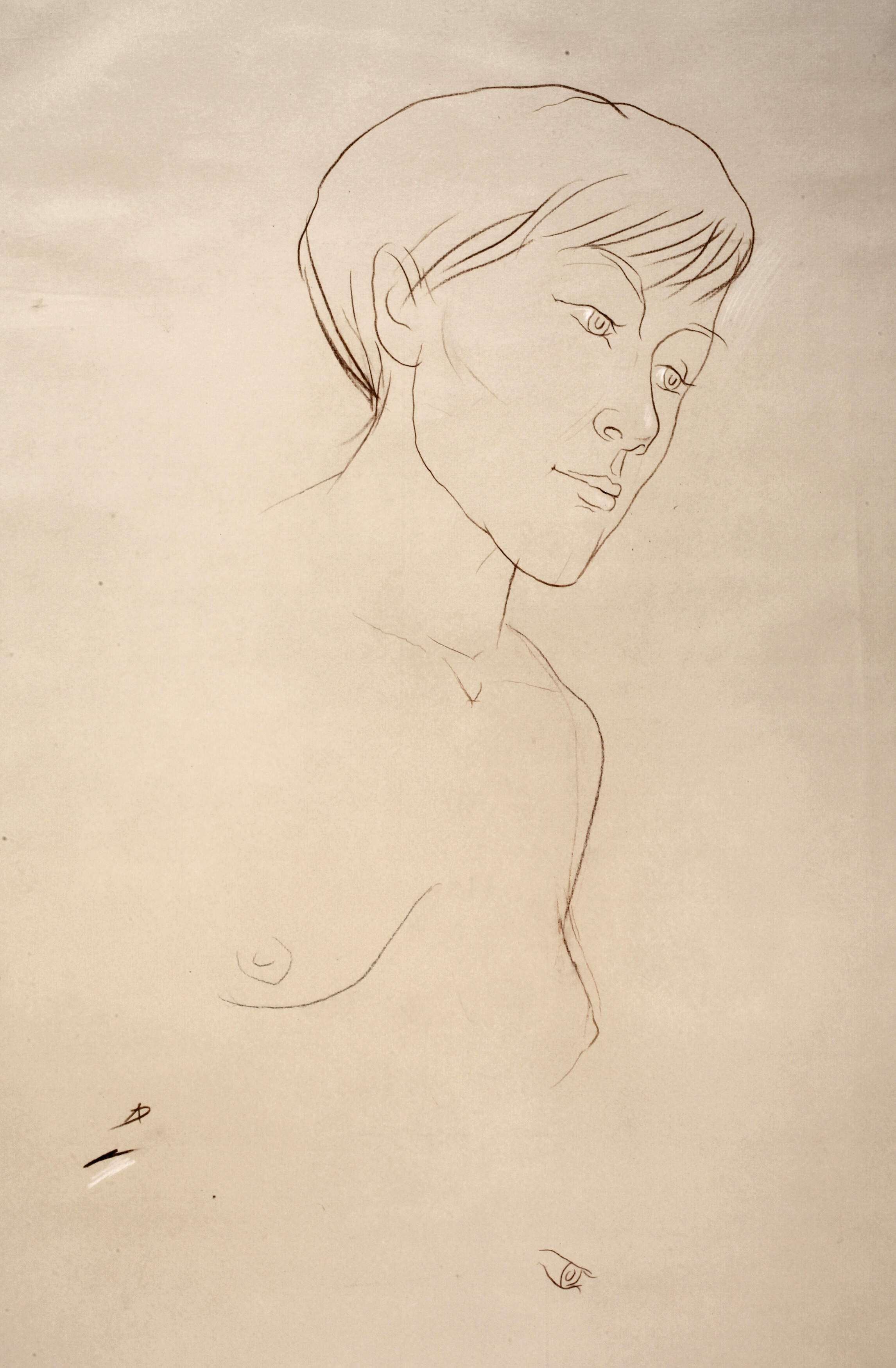 Arnd Schultheiß, Aktstudie einer jungen Frau