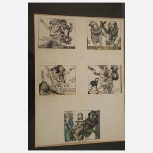 Graphikkonvolut Leipziger Künstler