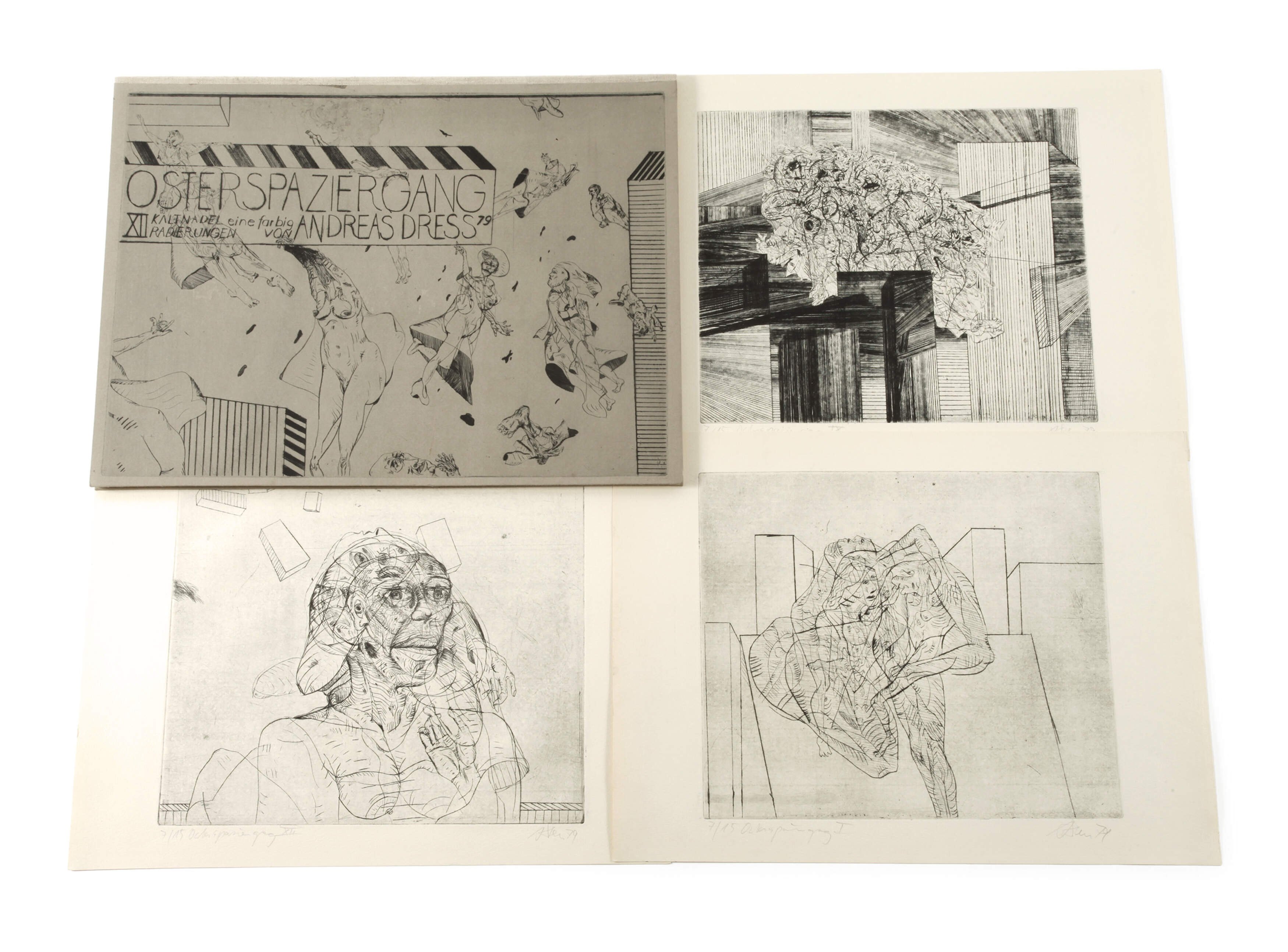 Andreas Dress, Mappenwerk "Osterspaziergang"