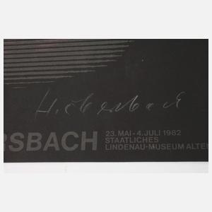 Hartwig Ebersbach, Plakat Lindenau-Museum