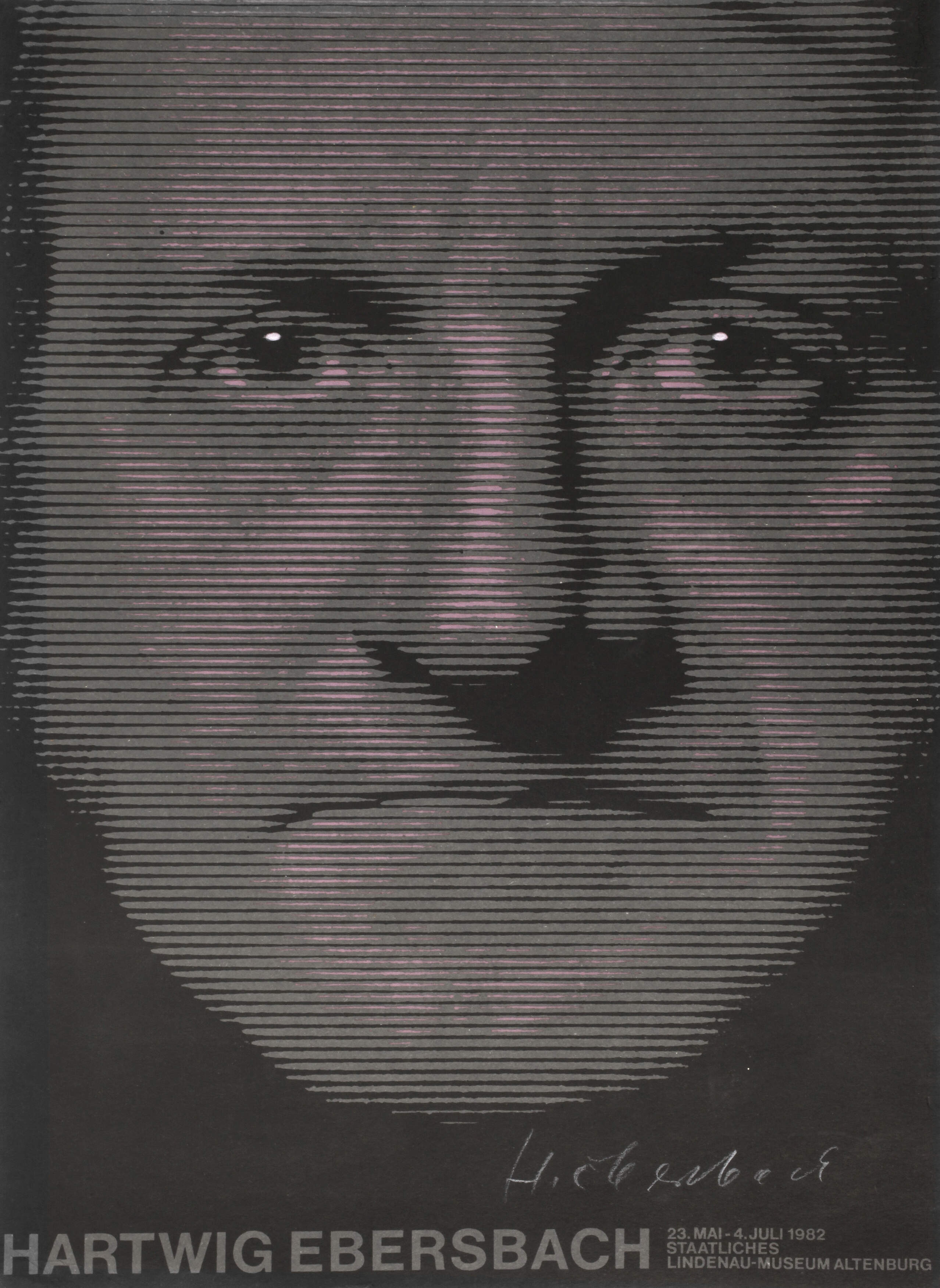 Hartwig Ebersbach, Plakat Lindenau-Museum