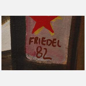 Lutz Friedel, "Bei heraufziehenden Gewitter ..."