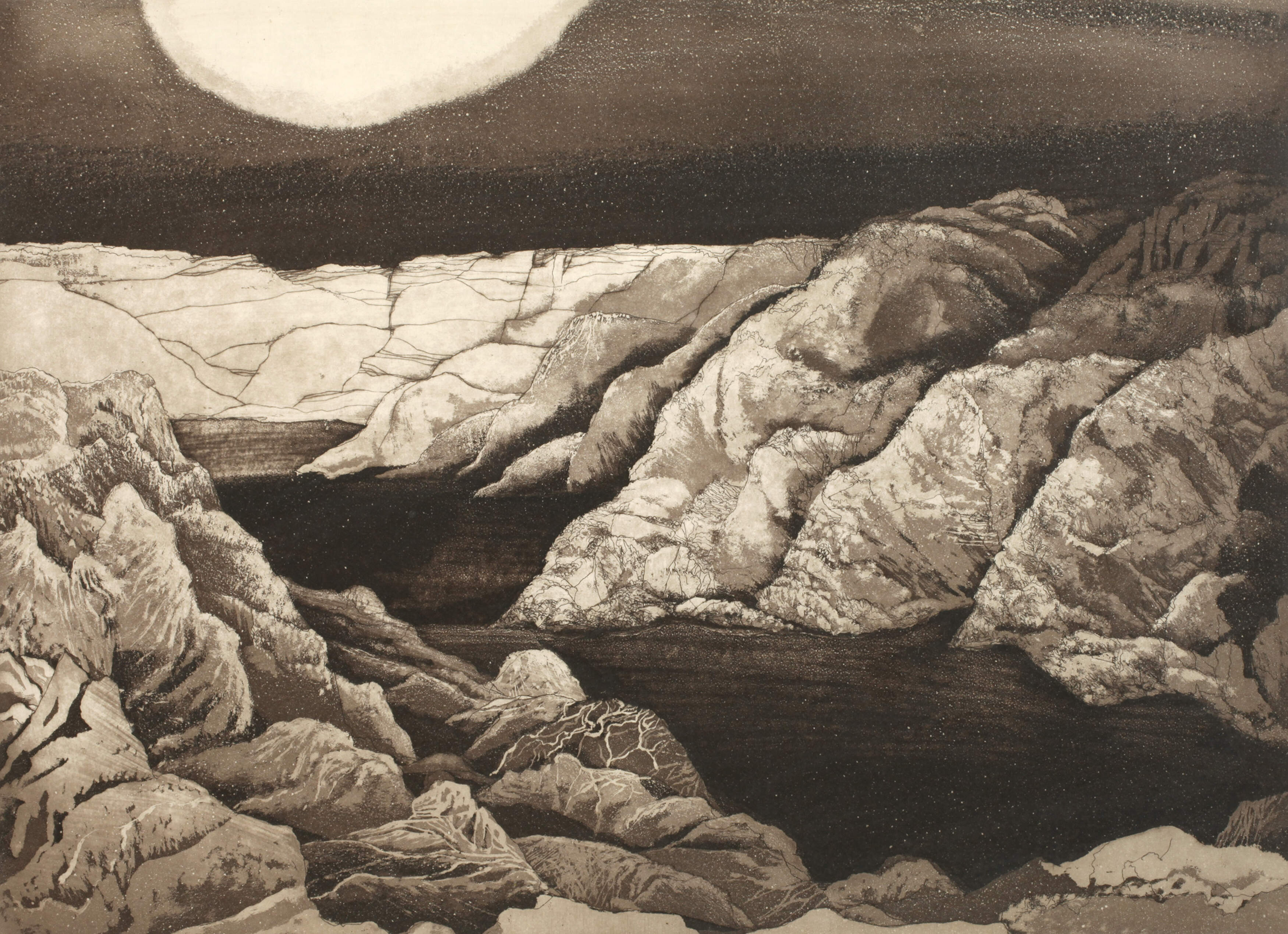 Peter Sylvester, Mondscheinlandschaft