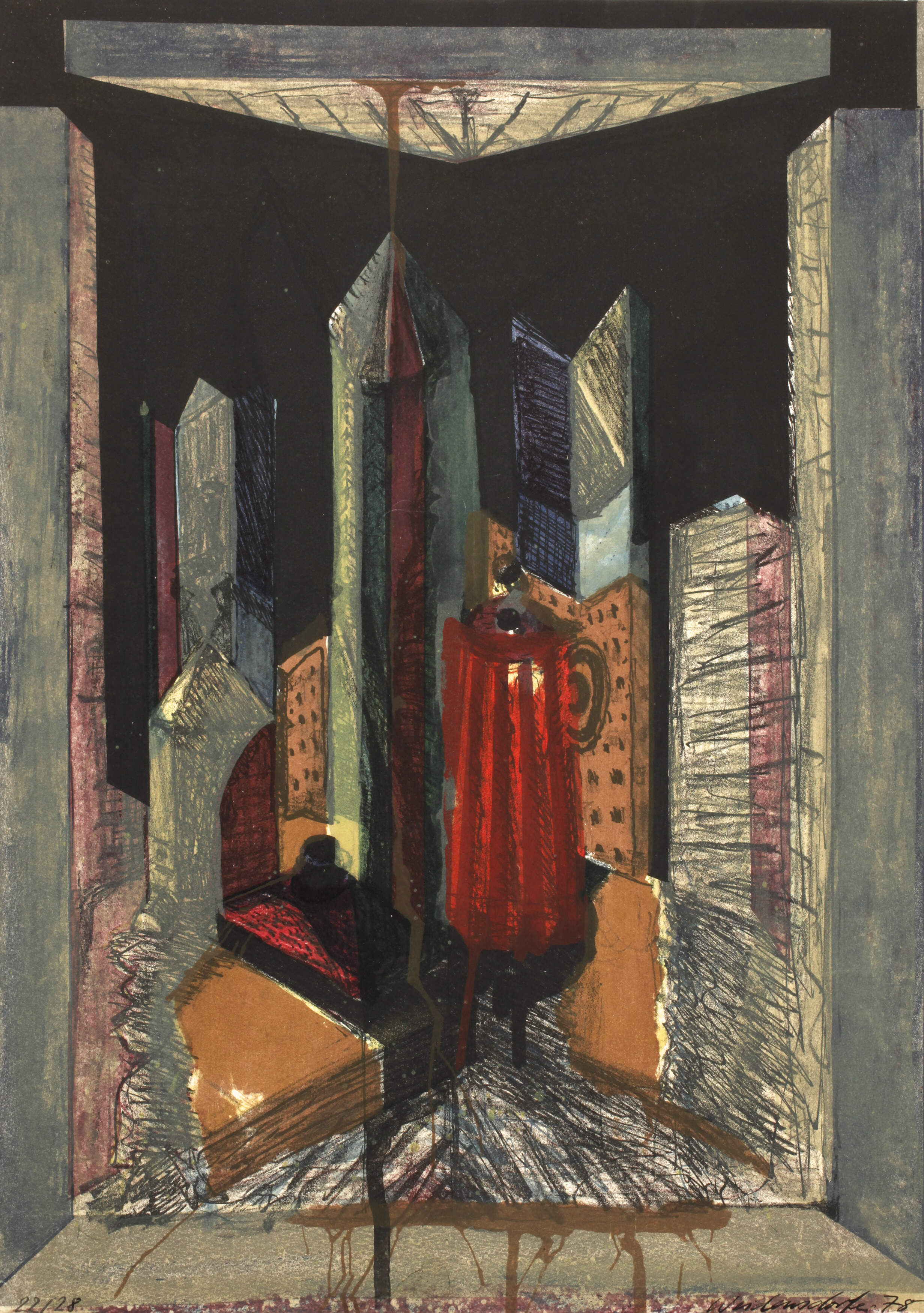 Claus Weidensdorfer, "Ausblick aus dem Fenster"