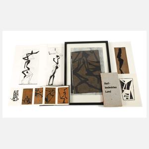 Peter Zaumseil, Sammlung Grafiken und Bücher