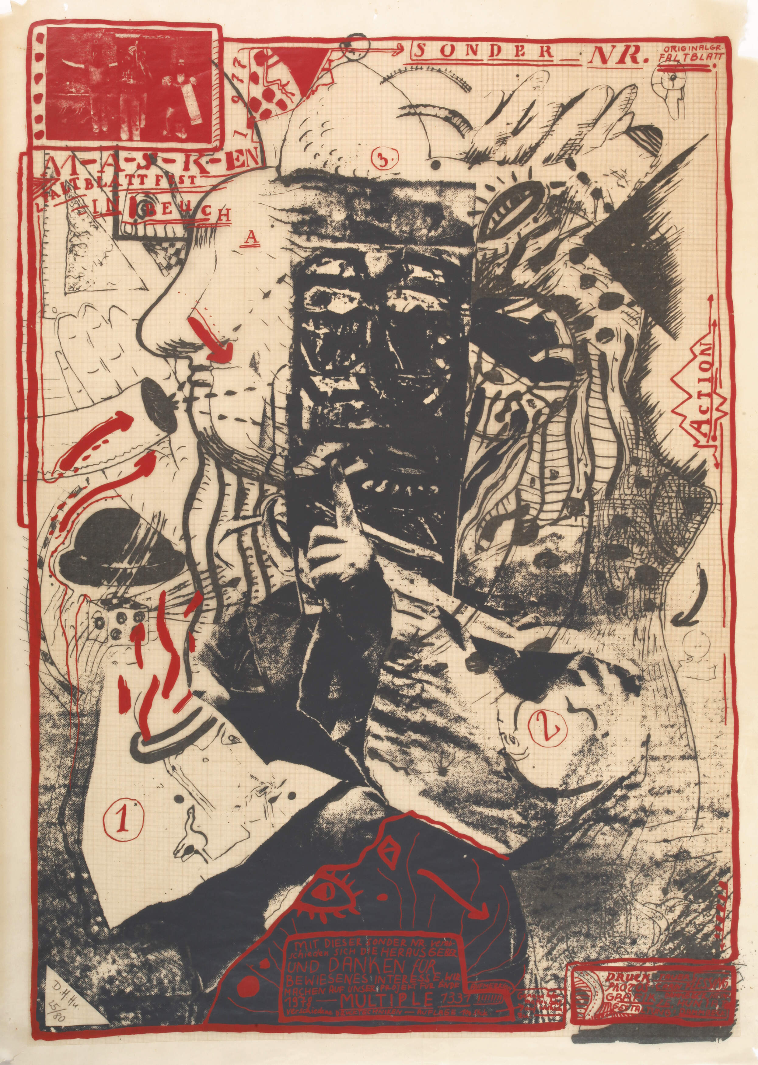 Lutz Dammbeck & Co., Originalgraphische Arbeit