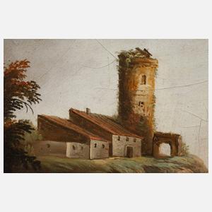 Joh. Hoffmann, Altmeisterliche Landschaft