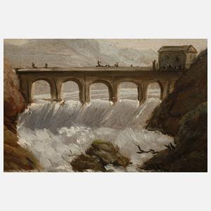 Joh. Hoffmann, Altmeisterliche Landschaft