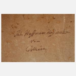 Joh. Hoffmann, Altmeisterliche Landschaft