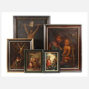 Konvolut christliche Heiligenbilder