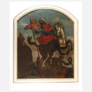 St. Georg als Drachentöter