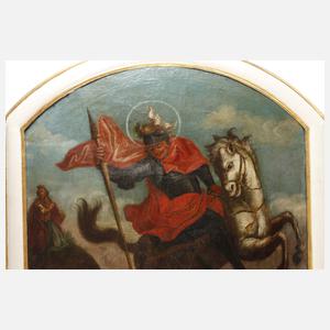 St. Georg als Drachentöter