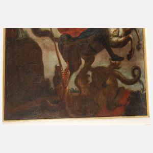 St. Georg als Drachentöter