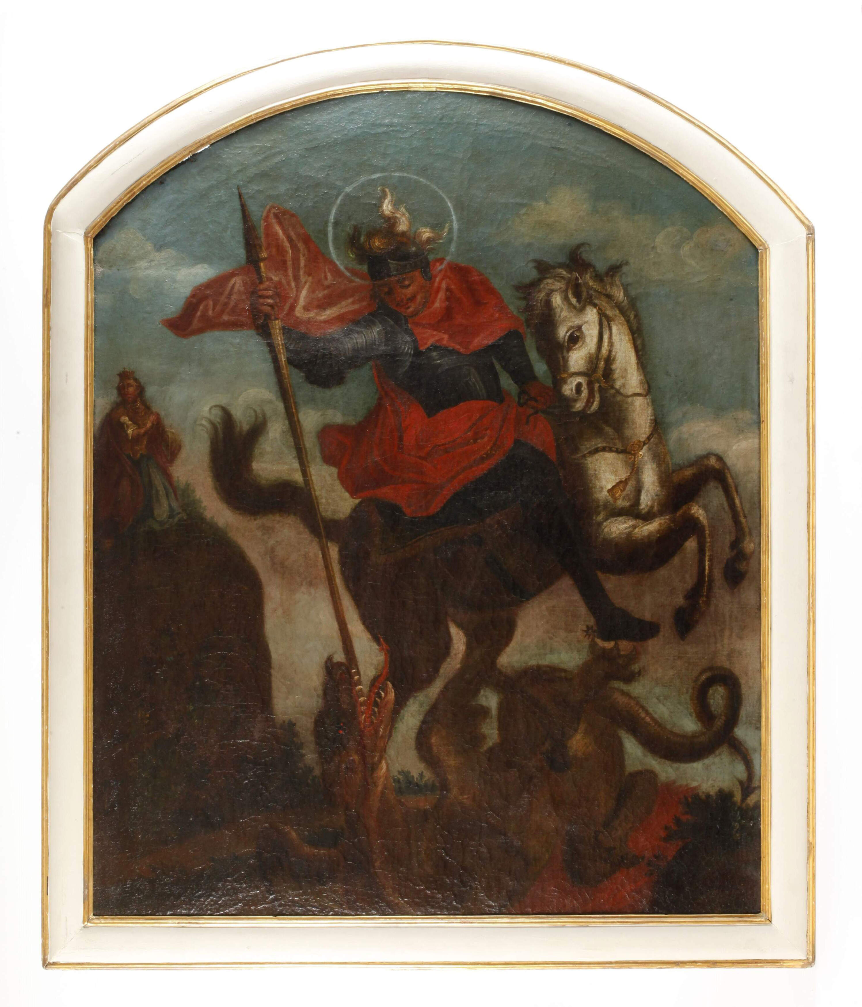 St. Georg als Drachentöter