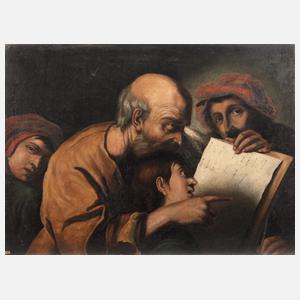 "Der Mathematiklehrer" nach Pietro della Vecchia