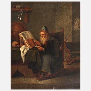 "Der Philosoph" nach David Teniers dem Jüngeren