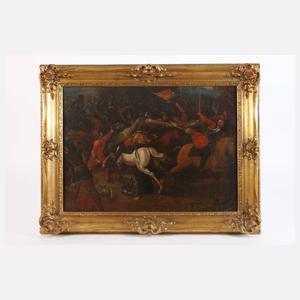 Barockes Schlachtengemälde